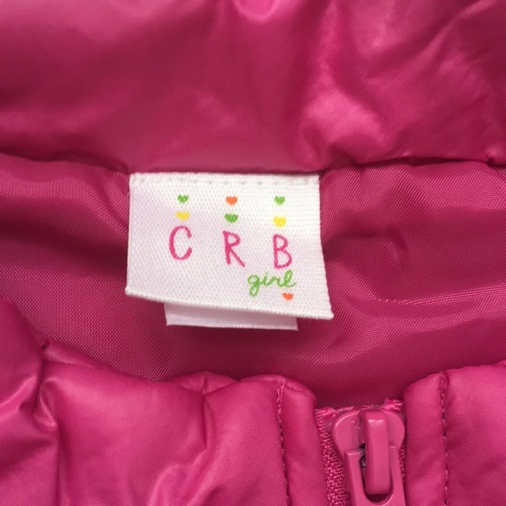 CRB Quilted Puffy Vest Girls Size 14